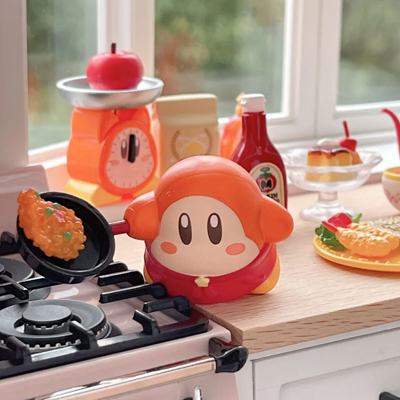 Model Kitchen Set Pvc - ReMent Kirby Kitchen Blind Box: Conjunto