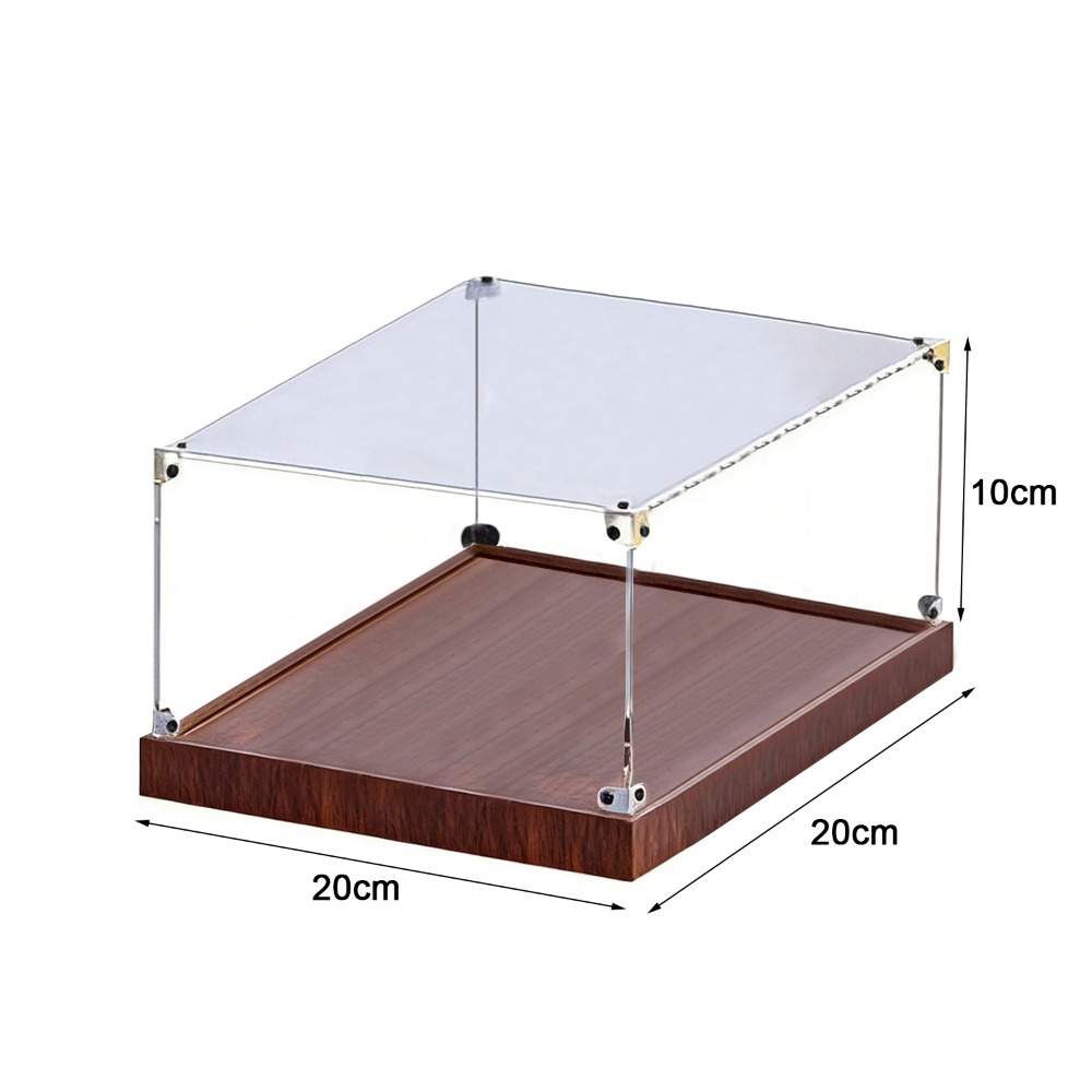 Model Kit Display Case - Expositor de Acrílico Transparente, Design Empilhável,