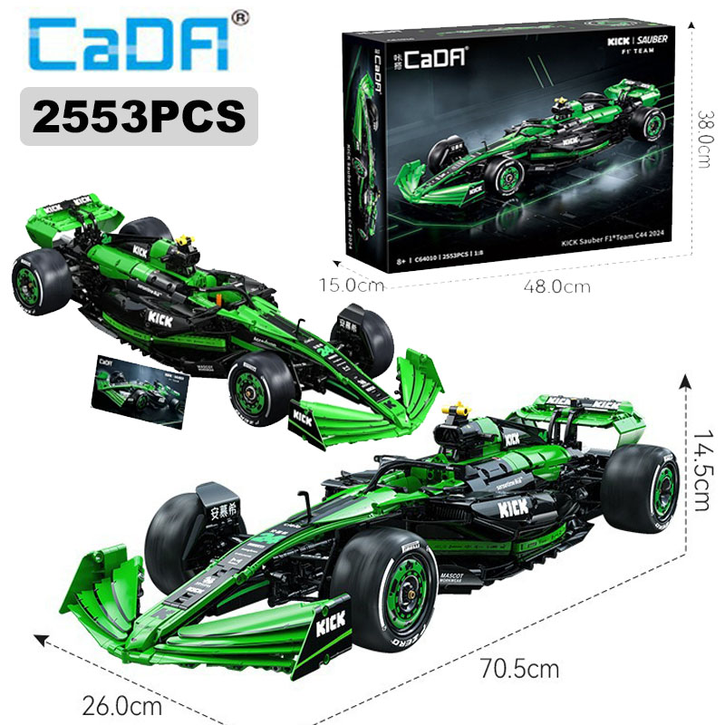 Model Kit Formula 1 - Conjunto de Blocos de Montar do