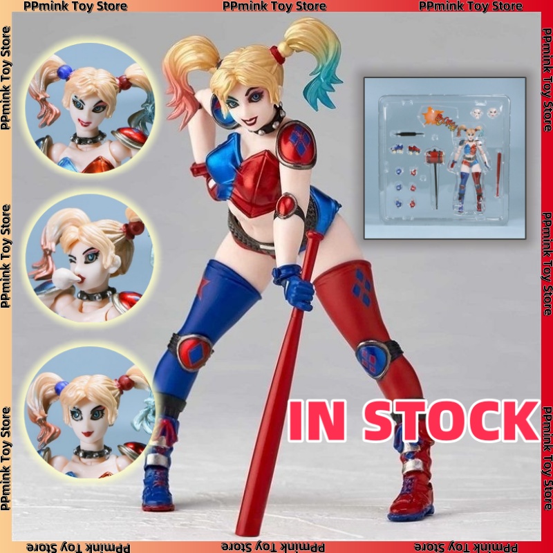 Model Kit Harley Quinn - Em estoque arkahm fábrica kaiyodo yamaguchi