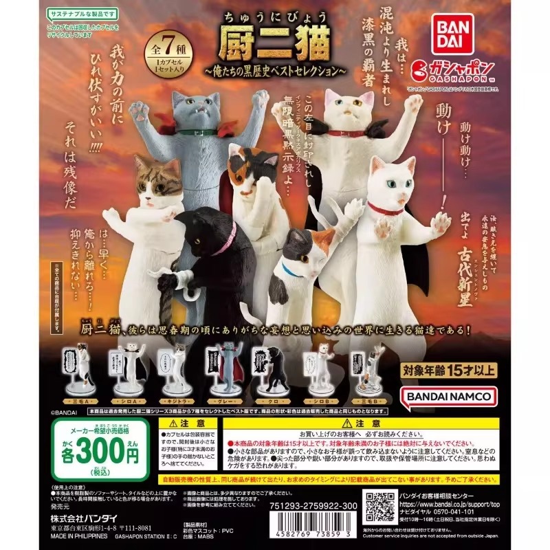 Model Kitchen Set Pvc - BANDAI Original Gashapon Figura de Ação