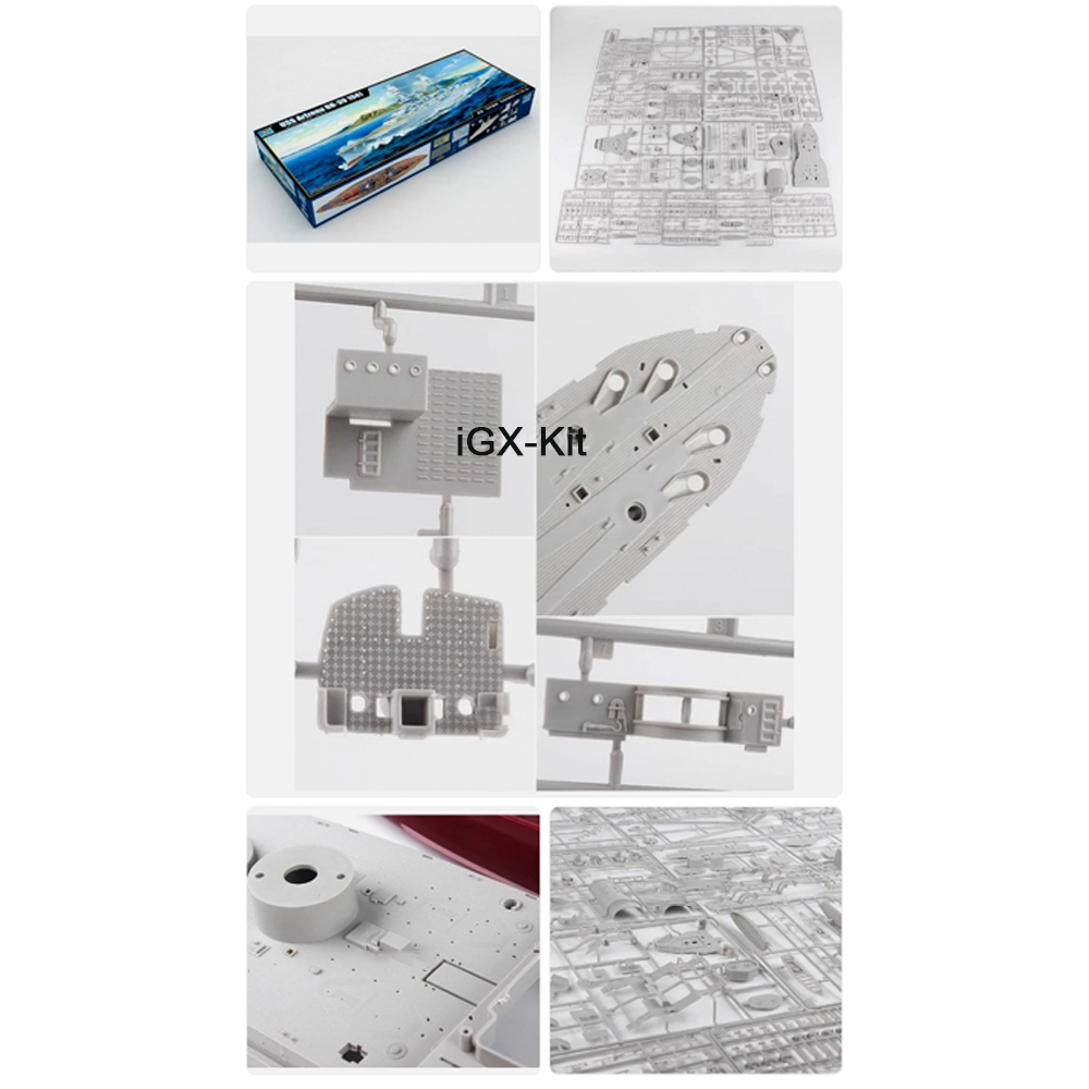 Model Kit Uss Arizona - Trumpeter 03701 Escala 1/200 USS Arizona