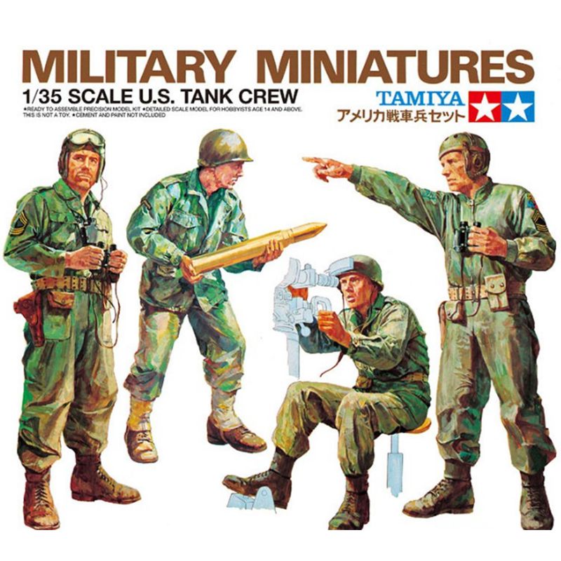Model Kit Tank - Modelo de montagem pré-fabricado Tamiya-35004 1/35