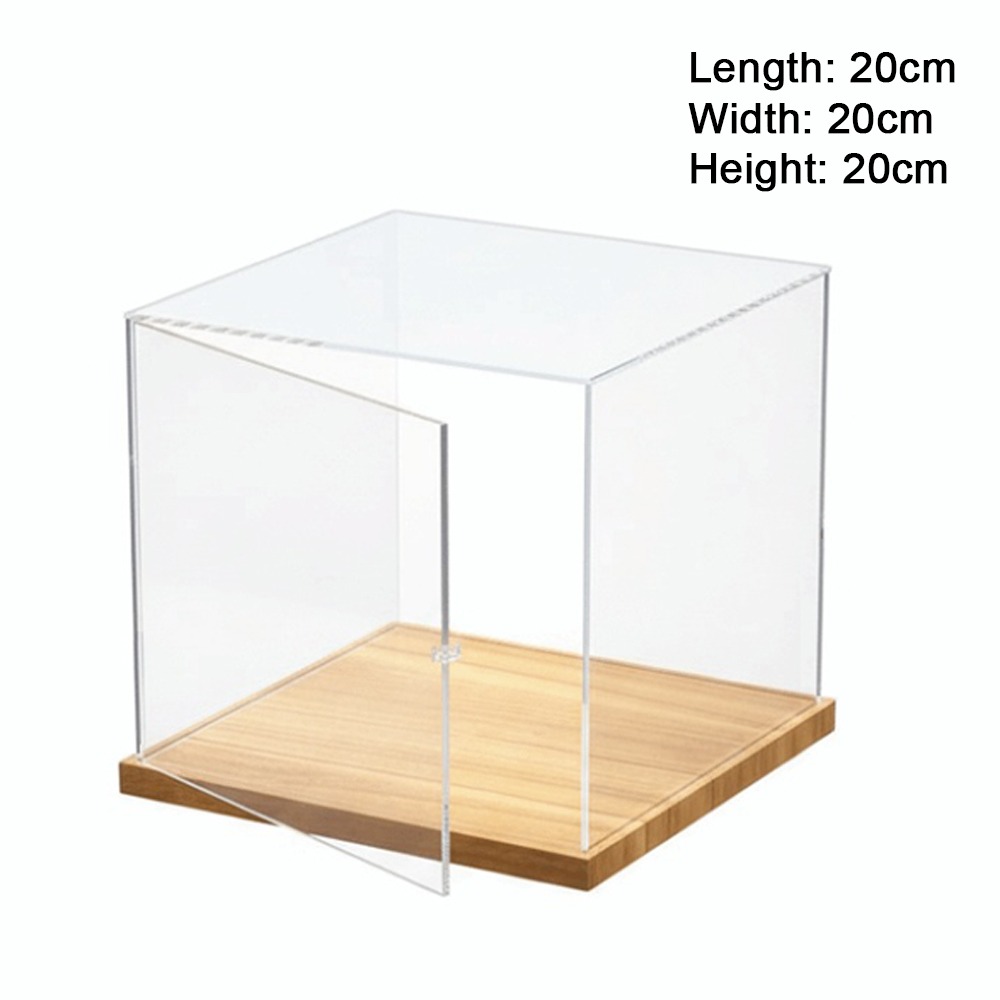 Model Kit Display Case - Caixa de Exibição de Acrílico Transparente,