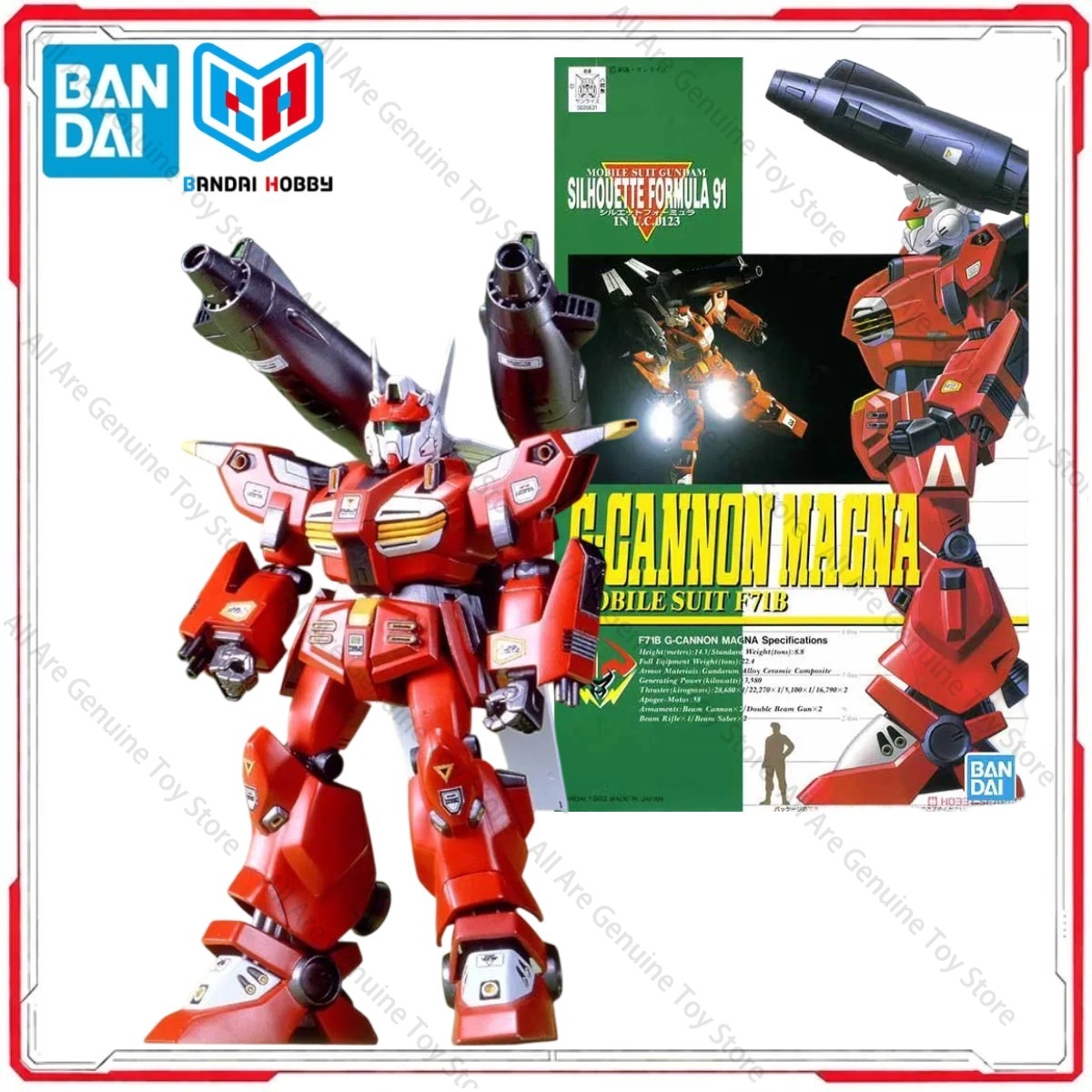 Model Kit Formula 1 - Kit de Modelo Gundam Original Bandai