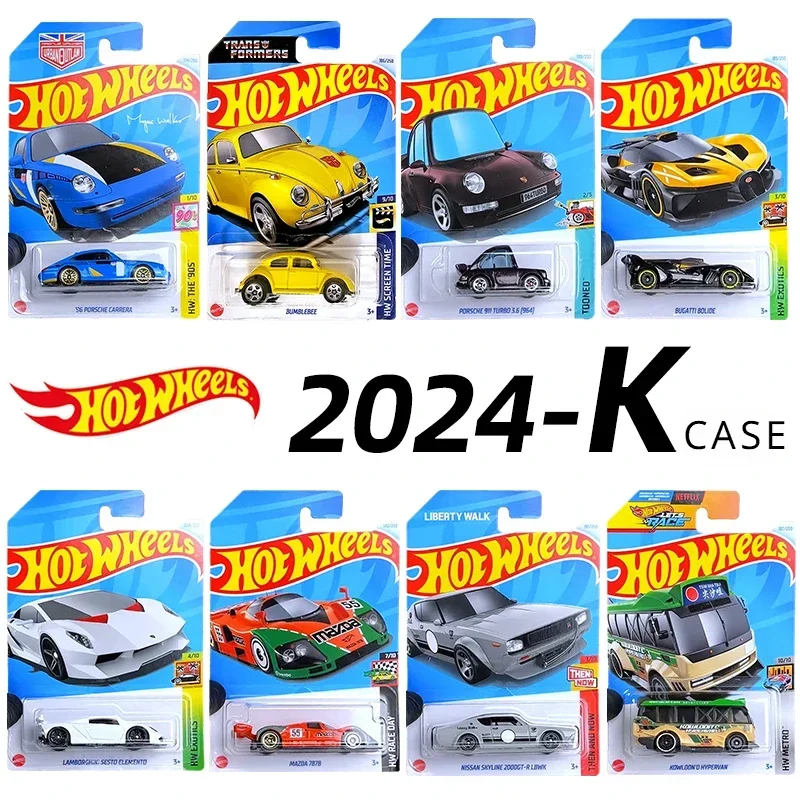 Model Kit Car - 2024 c4982 caso k original rodas