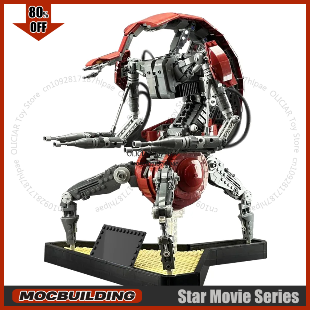 Model Kit Destroyer - Espaço filme galáctico destruidor moc máquina