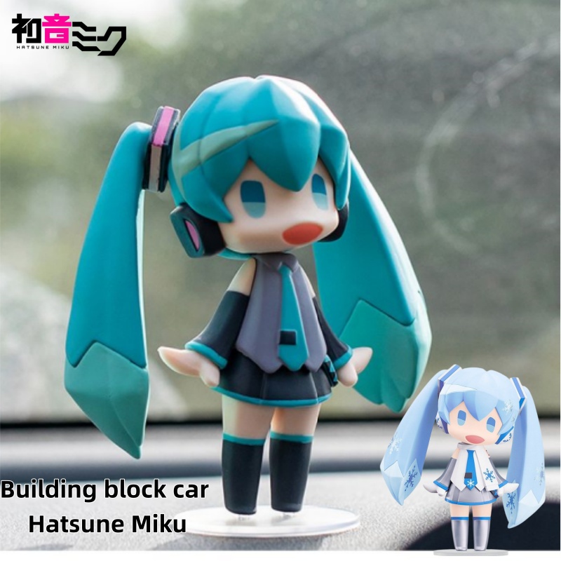 Model Kit Car - Figura de Anime Miku e Conjunto