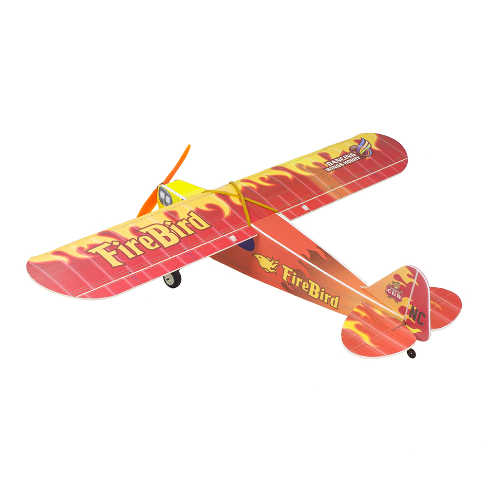 Kit de Avião RC J3 Fire Bird 6 - Model Kit Airplane avaliação e preço