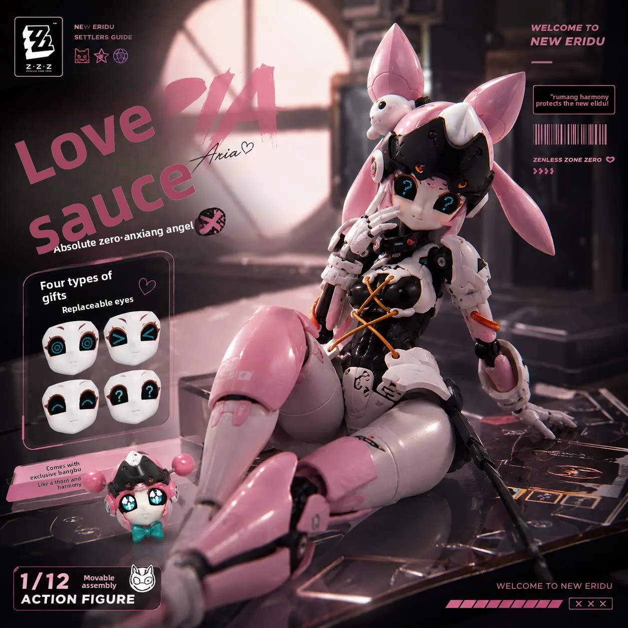 Zenless Zone Zero, Angels Of D - Model Kit Mecha Girl avaliação e preço