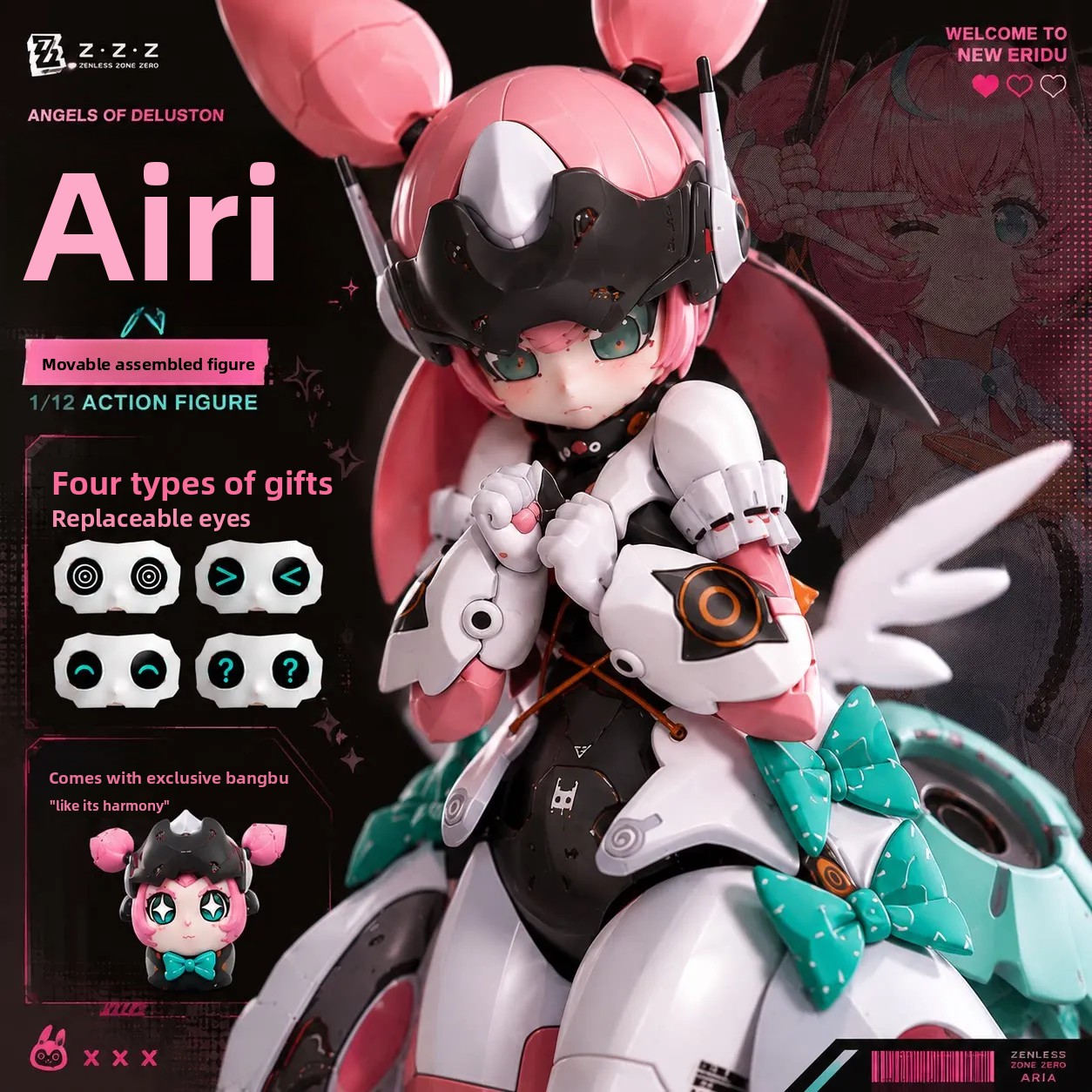 Zenless Zone Zero, Angels Of D - Model Kit Mecha Girl avaliação e preço
