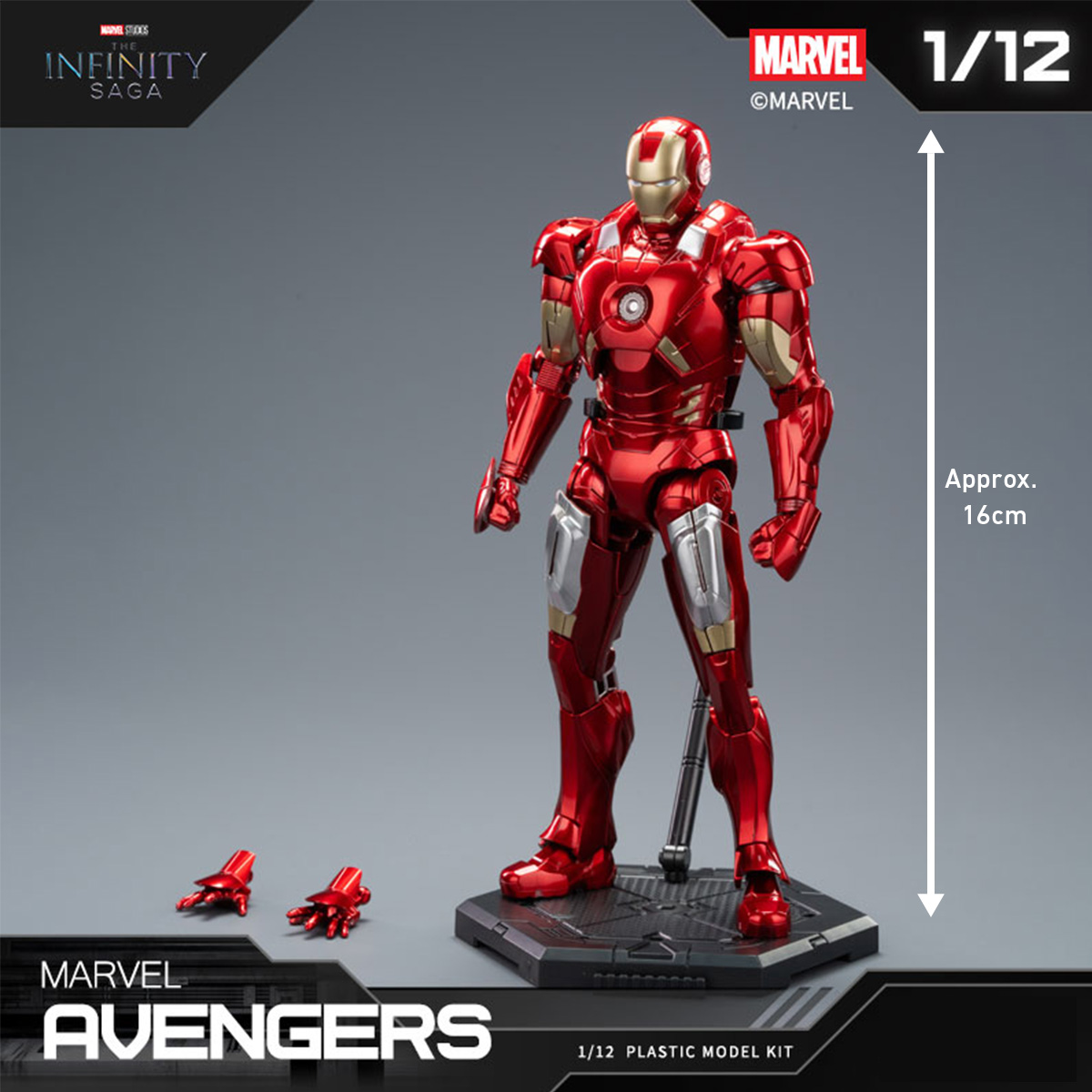 HIPLAY ZD Toys Marvel Studios, - Model Kit Studio avaliação e preço