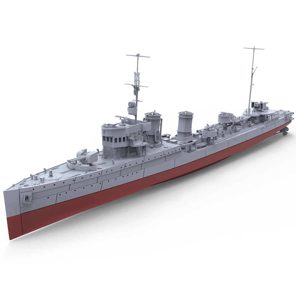 SSC732 MRY-SFW 1/350 1/700 1/2 - Model Kit Destroyer avaliação e preço