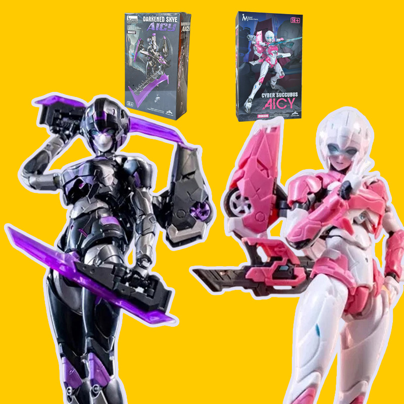 Em Estoque M66336 Rosa M66337  - Model Kit Mecha Girl avaliação e preço