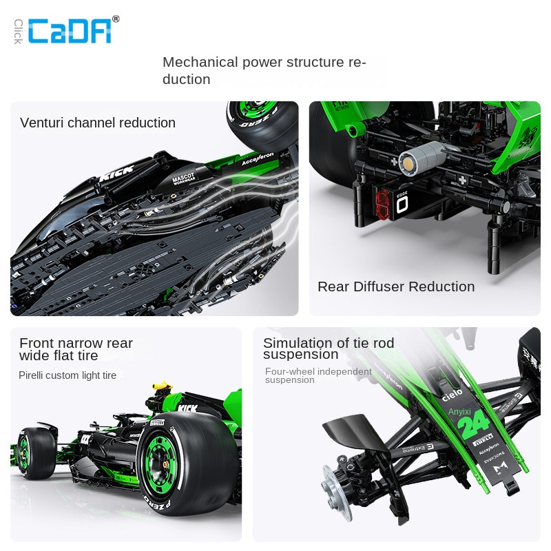 Conjunto de Blocos de Montar d - Model Kit Formula 1 avaliação e preço