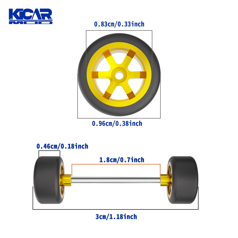 Rodas Destacáveis de Borracha  - Model Kit Car avaliação e preço