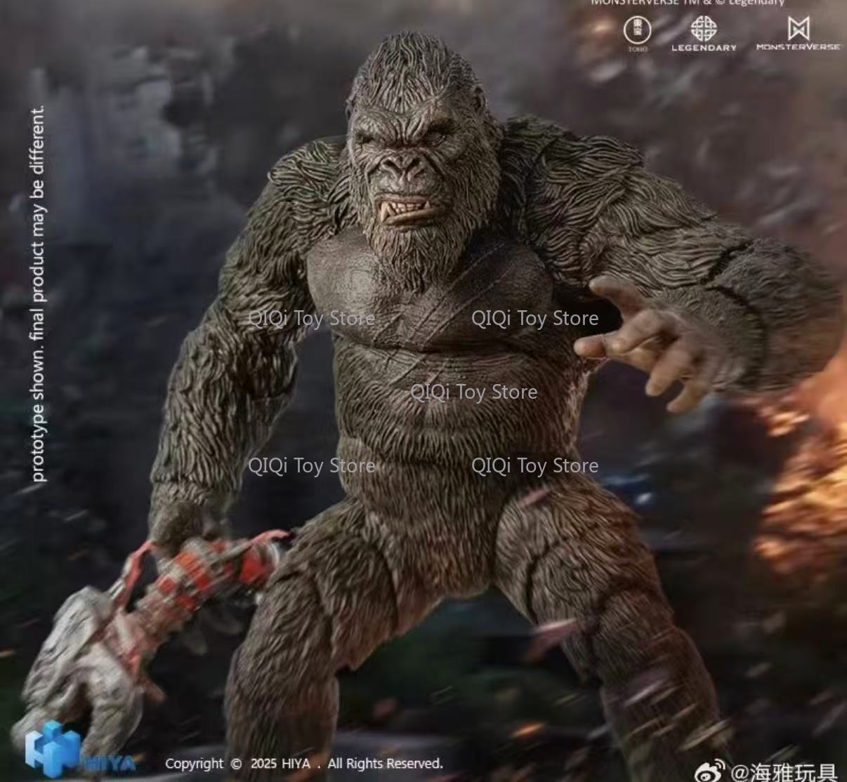 Spot HIYA King Kong 2.0 Versão - Model Kit Godzilla avaliação e preço