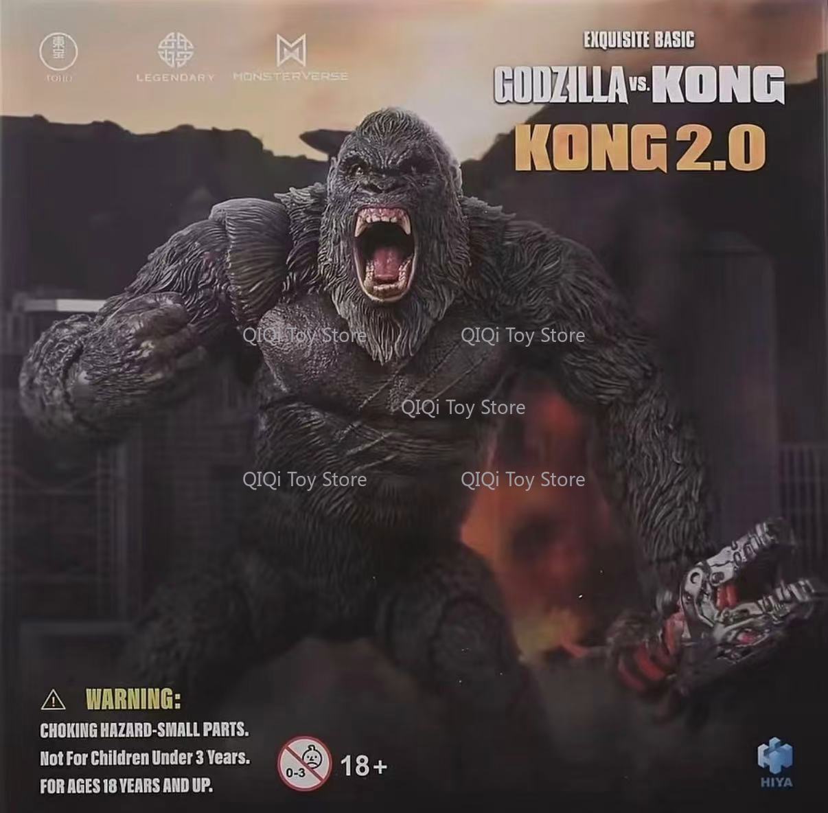Spot HIYA King Kong 2.0 Versão - Model Kit Godzilla avaliação e preço