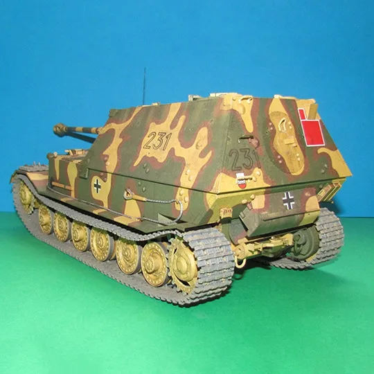 Escala 1:25 Ferdinant Jagdpanz - Model Kit Destroyer avaliação e preço