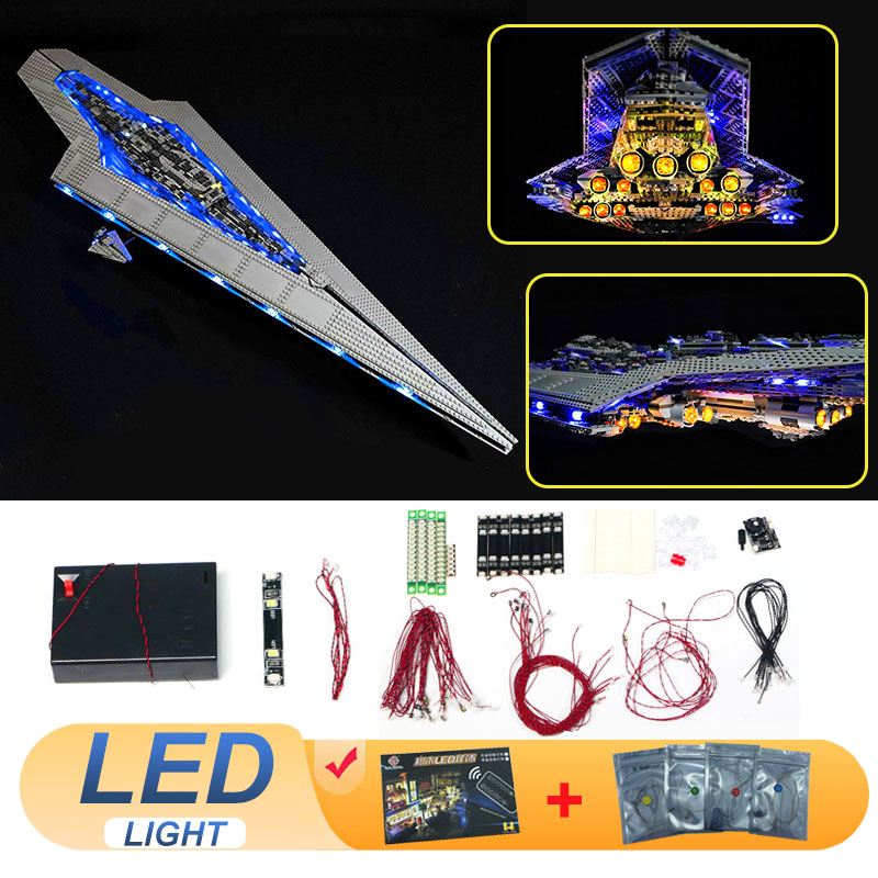 Kit de Luz LED para LEGO Super - Model Kit Destroyer avaliação e preço
