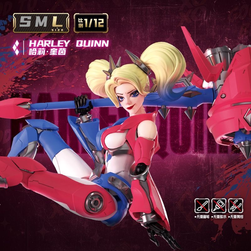 Novo em Estoque: Boneco de Açã - Model Kit Harley Quinn avaliação e preço