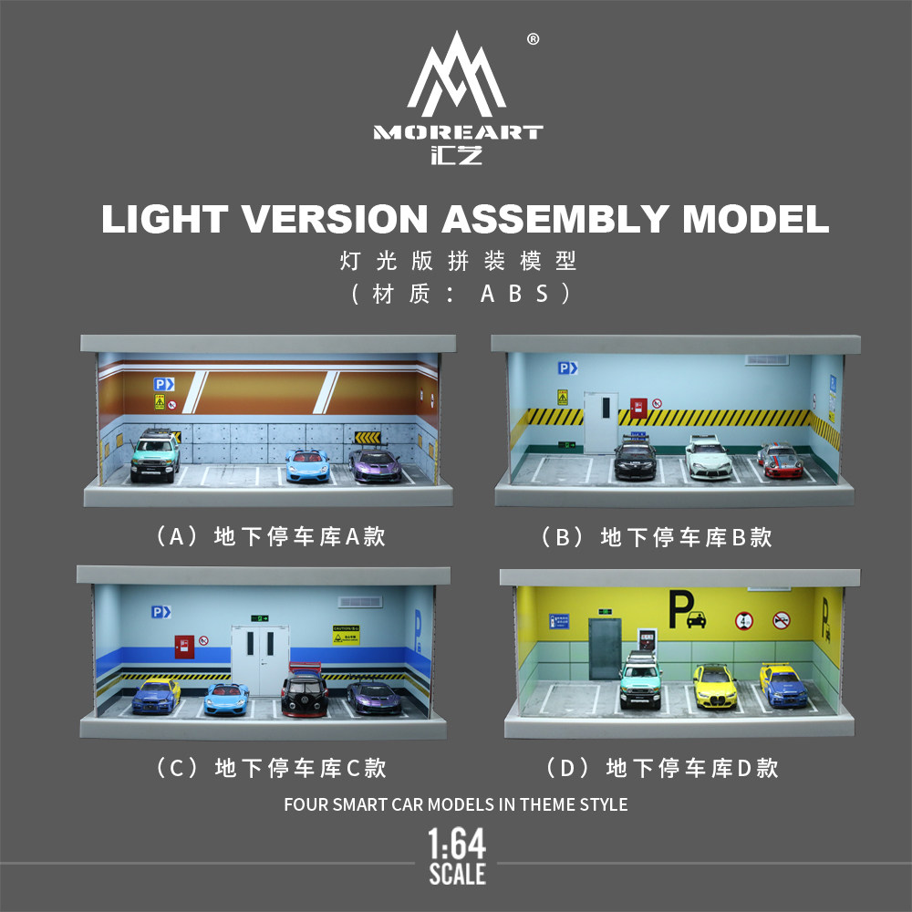 Kit de Modelo de Garagem com L - Model Kit Car avaliação e preço