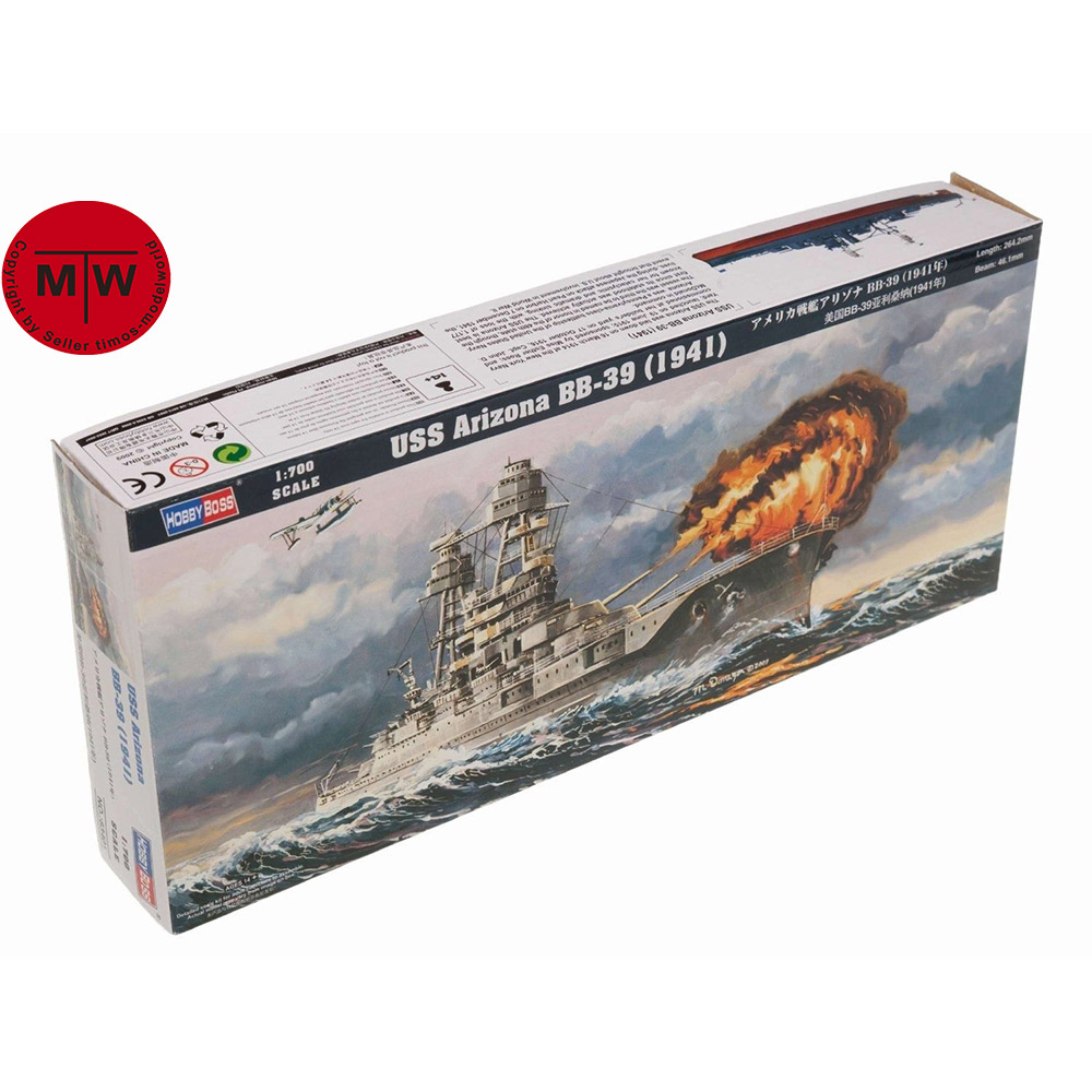 HobbyBoss 83401 Escala 1/700 U - Model Kit Uss Arizona avaliação e preço
