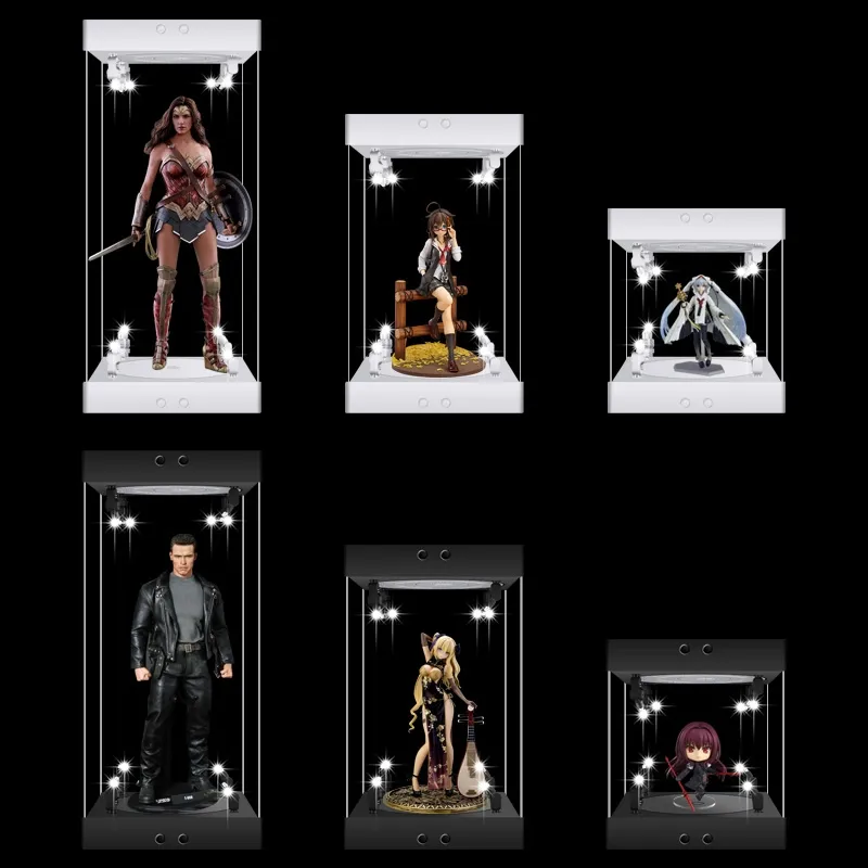 Vitrine Giratória com Iluminaç - Model Kit Display Case avaliação e preço