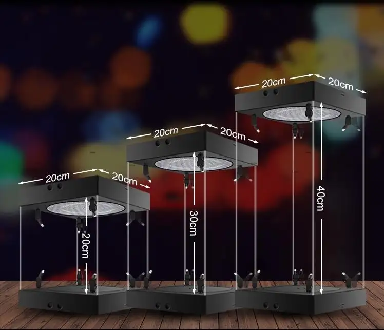 Vitrine Giratória com Iluminaç - Model Kit Display Case avaliação e preço