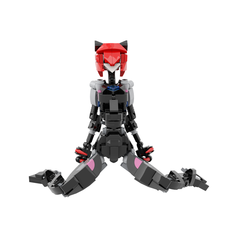 Brinquedo de Blocos de Montar  - Model Kit Mecha Girl avaliação e preço