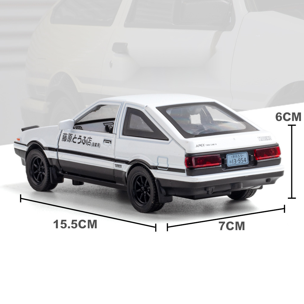 Modelo de Carro em Liga Metáli - Model Kit Initial D avaliação e preço