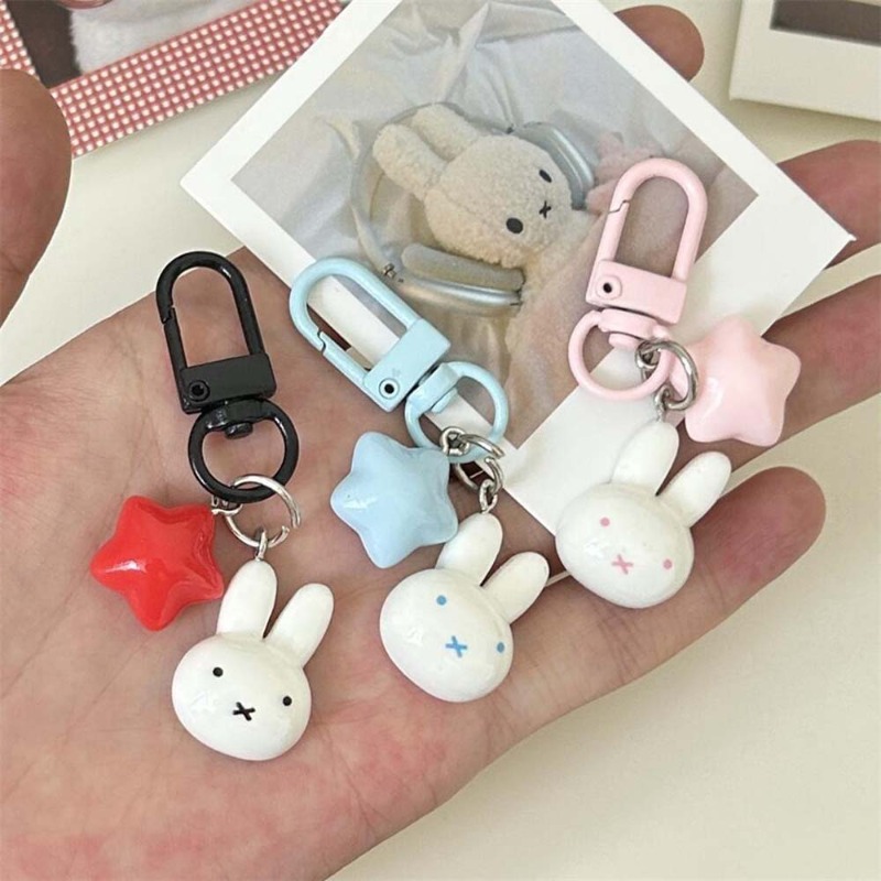 Chaveiro Kawaii Miffy, Charmos - Model Kit Car avaliação e preço
